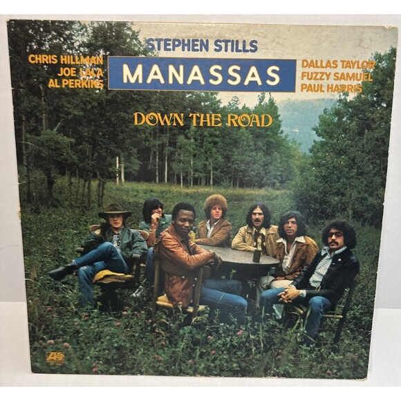 Stephen Stills/Manassas Down The Road, Vinyl, Atlantic (1973) 1st Pressing  READ - Picture 1 of 8